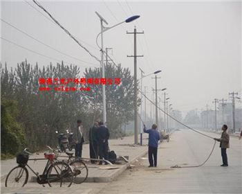 太陽能路燈亮化照明-陜西西安戶縣重點戶外照明工程