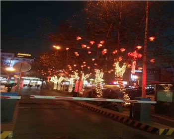 陜西西安唐都醫院2019春節幾日亮化布置